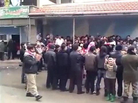 فري برس جمعة المقاومة الشعبية وادي بردى دير مقرن 17 2 2012