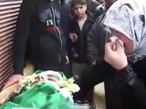 فري برس إدلب معرة النعمان رثاء أم الشهيد لابنها محمود