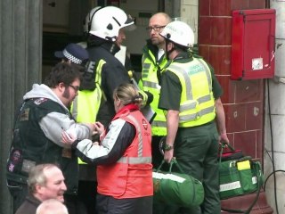 Londres: un exercice d'entraînement des services d'urgence pour les JO