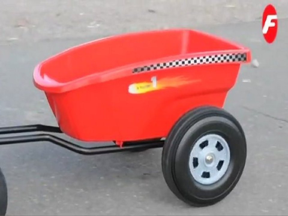 Remorque pour kart à pédale