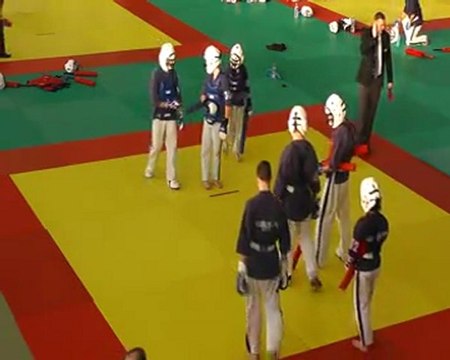 1er combat baton RYON Morgan RYON Thomas JUSSEAU Charlie equipe vs ?