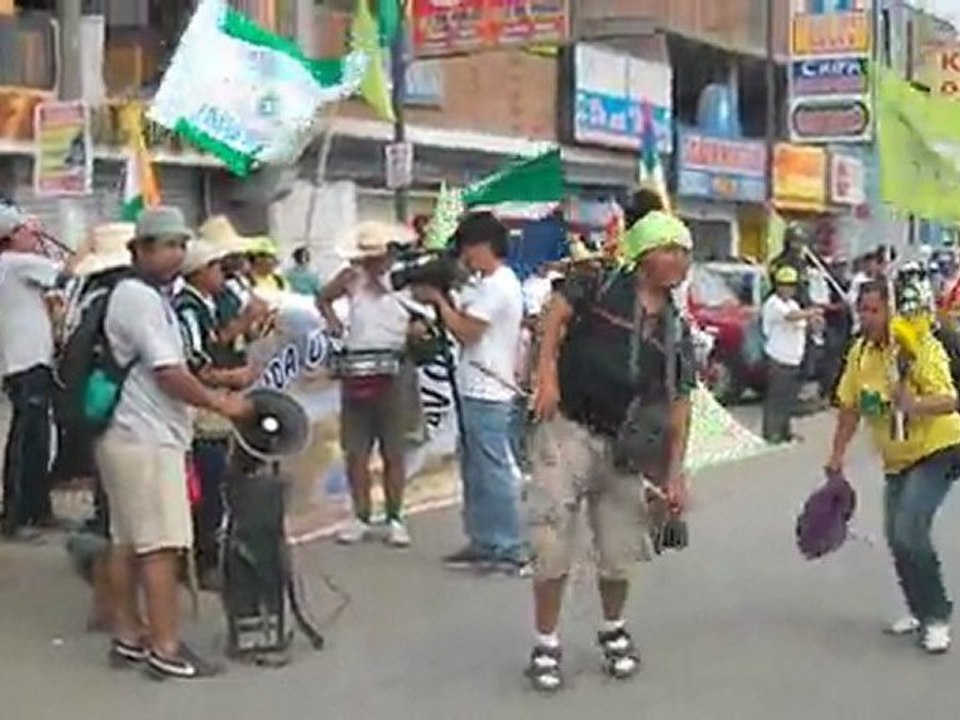Marche pour l'eau: Pérou 9 février 2012