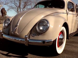 Classic VW Bugs 1954 Light Beige Beetle Sedan For Sale!