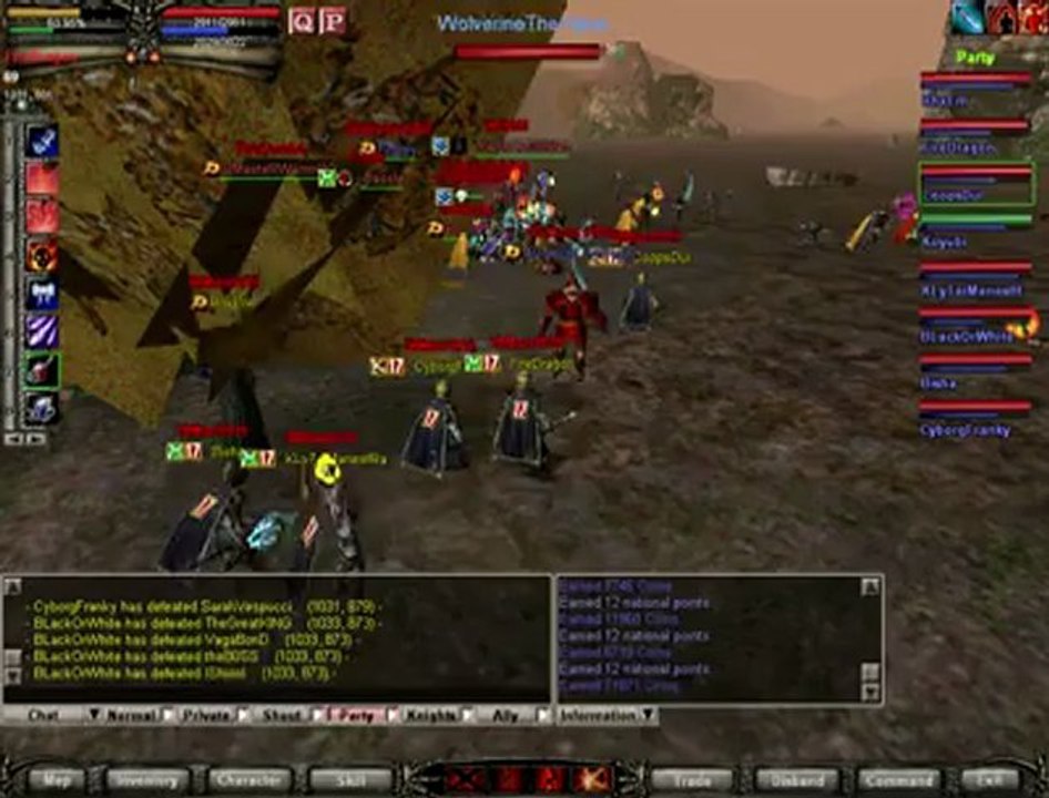 Knight online Old School Ko 18Mart1915 Clan Vur Çöksün xD