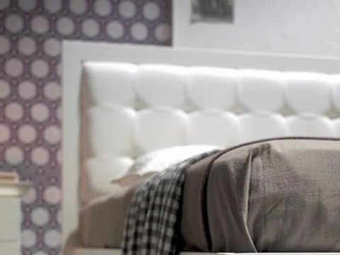 Cosatto letto imbottito matrimoniale MAXI trapuntato motivo a quadri.