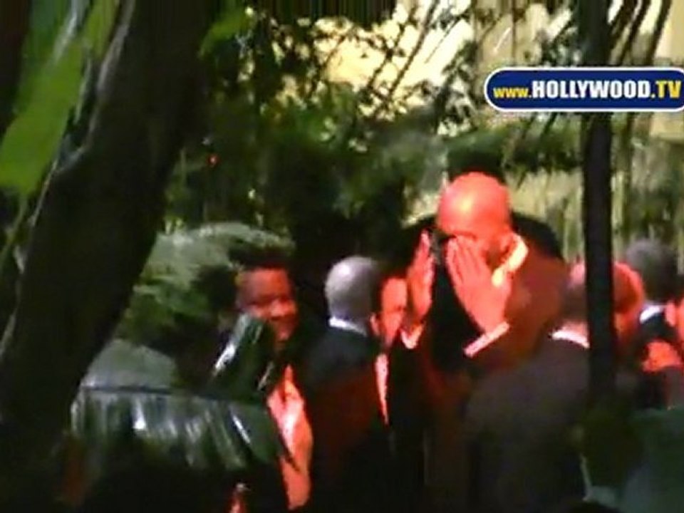 Celebrities Hit Beverly Hilton, Golden Globes Award Show Events