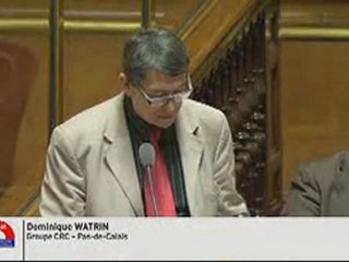 Question au gouvernement Dominique Watrin 14-02-12