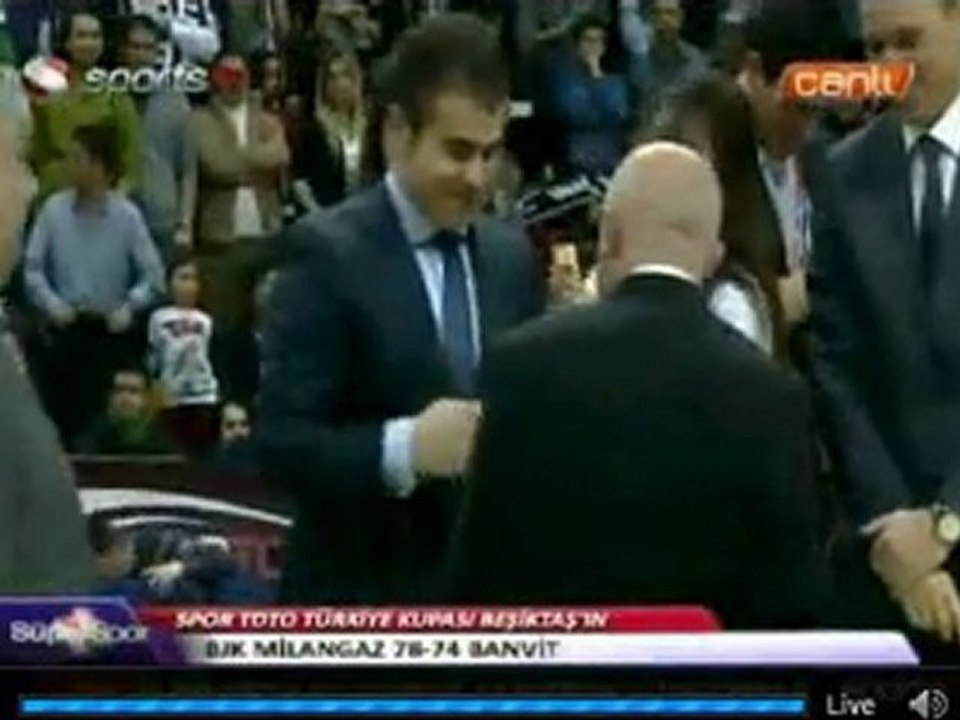 Türkiye Kupası Beşiktaş Milangaz'ın!