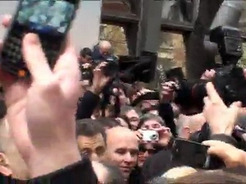 Inauguration du QG de Nicolas Sarkozy