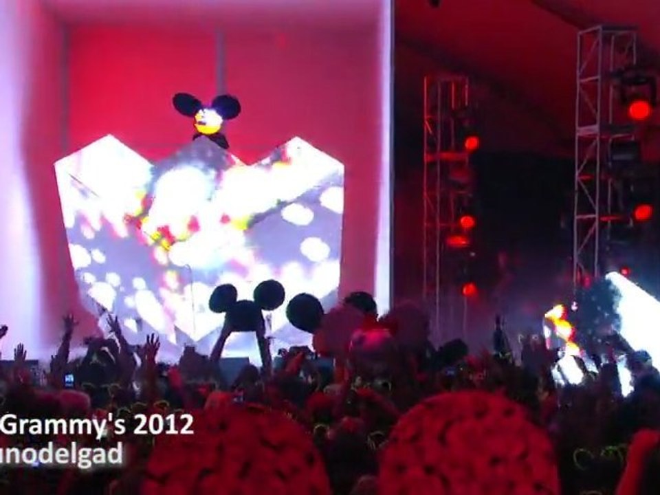 Deadmau5 Performance on 54th Grammys 2012