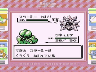 初代ポケモン（赤）縛りプレイ  カスミ戦