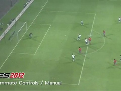 PES 2012 Gameplay Video 08 - Teammate Controls _ Manual