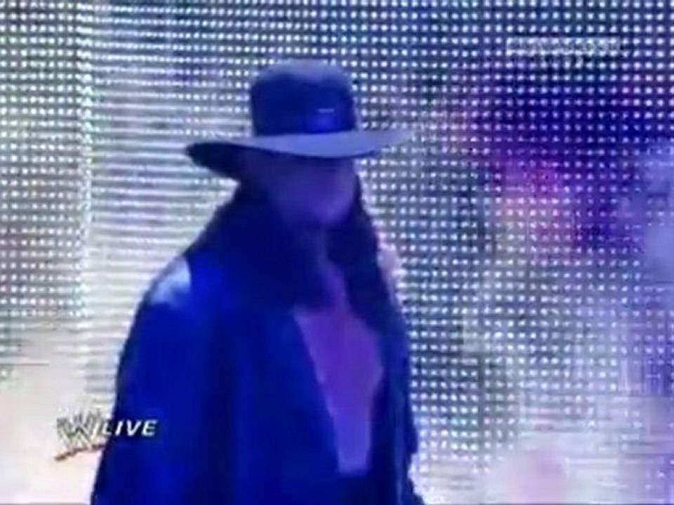 WWE Raw Undertaker Respect For Shawn Michaels