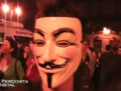 PD reportaje manifestación Indignados en la Puerta del Sol Sábado 21 de mayo 2011