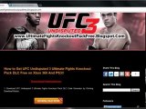 UFC Undisputed 3 Ultimate Fights Knockout Pack DLC Free Xbox 360 - PS3