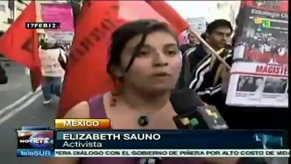 Rechazo a política oficial contra narcotráfico en México