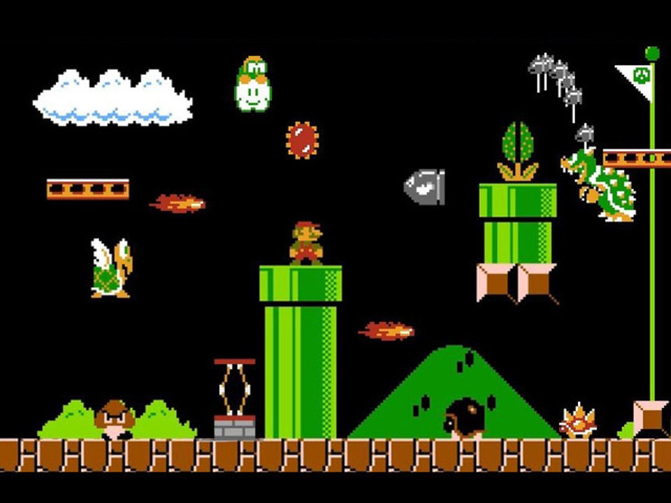 Super Mario Bros - La nuit ne nous fait pas peur...(World 6)