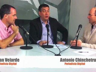 Tertulia en PD Nuevo Gobierno de ZP con A.J.Chinchetru y J.Velarde - Julio de 2011