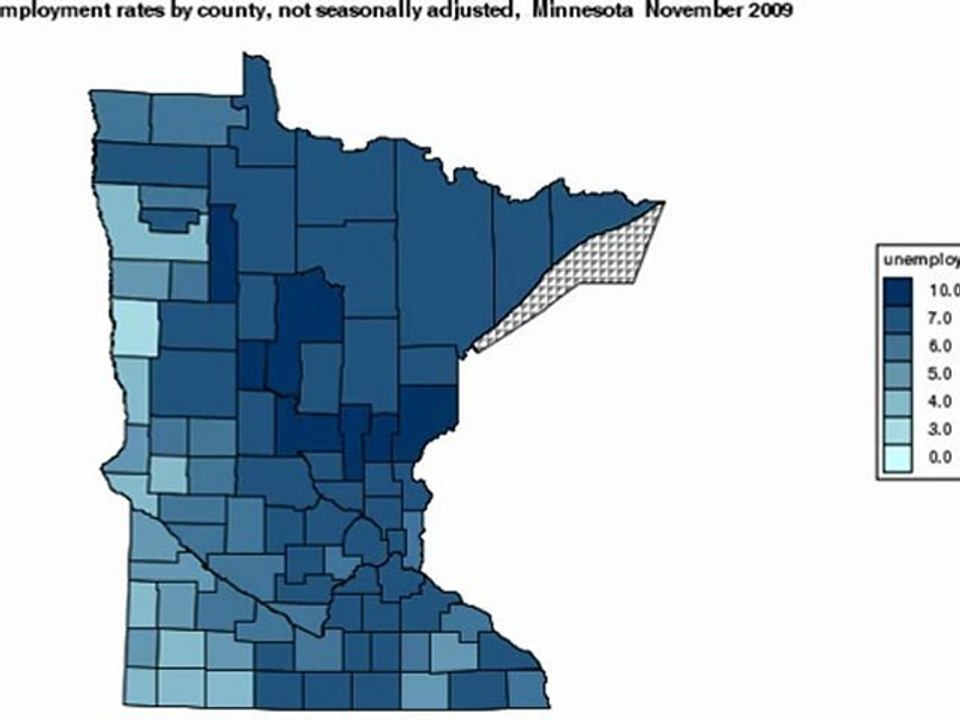View Of Yearly Minnesota Unemployment Claims