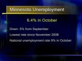 Events in the Minnesota Unemployment Numbers for 2012