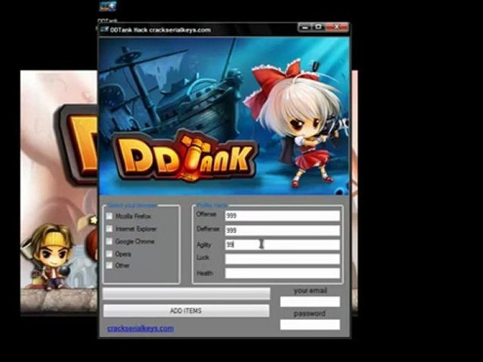 DDtank Hack tool New version