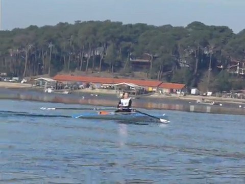 Régate Aviron de mer solo à Claouey 2012 sur naviguerenaquitaine.com v3