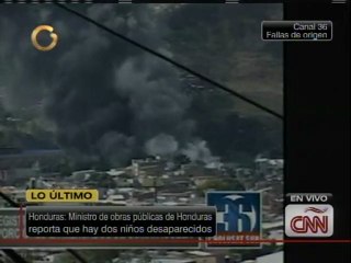 Incendio de grandes proporciones consume mercados en capital de Honduras