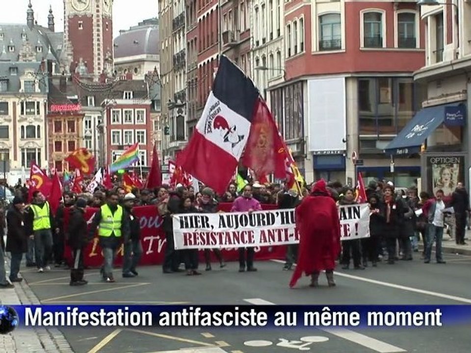 Lille: Marine Le Pen tire à boulets rouges sur Sarkozy