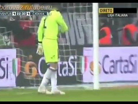Juventus 3-1 Catania Goal highlights 18.02.2012