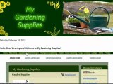 Gardening Tools, Machinery & Equipment - Garden Sundries