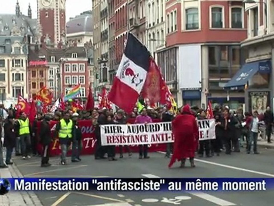 Lille: Marine Le Pen tire à boulets rouges sur Sarkozy