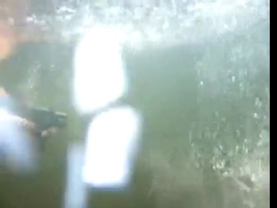 Shooting a Glock Underwater