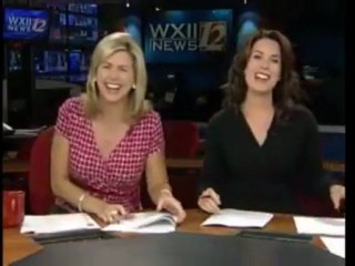 Meteorologist Falls Off Exercise Ball