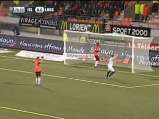 24e journée : Lorient/Lille 1-0