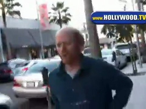 Ron Howard talks about Obama while walking in Beverly Hills