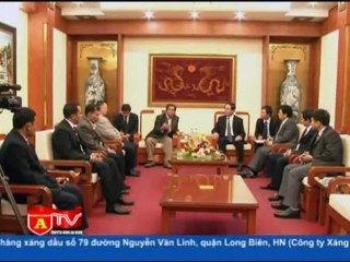 Thượng tướng Trần Đại Quang tiếp đoàn ngoại giao Campuchia