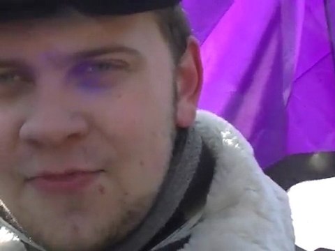 Interview Parti Pirate à la manifestation contre ACTA à Strasbourg, Alsace Interview Parti Pirate à la manifestation contre ACTA à Strasbourg, Alsace