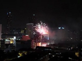 Feu d'artifice nouvel an chinois 2012
