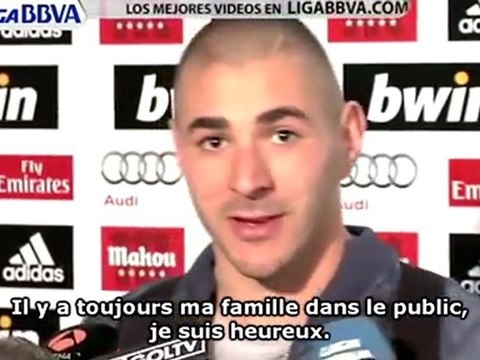 Karim Benzema ne pense pas à Barcelone