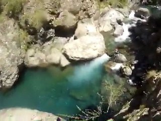 Canyoning à coté du cirque de Gavarnie Hautes Pyrénées 65