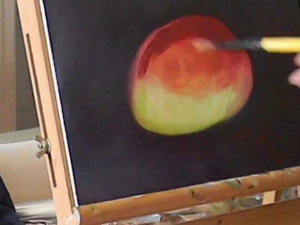 Peindre une mangue à l'huile