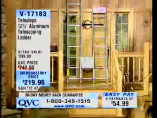 QVC Ladder screw up