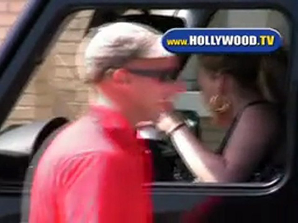 Hilary Duff Spotted Leaving Barneys New York.