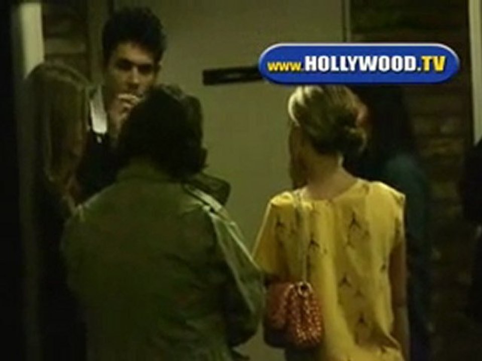 Jennifer Aniston And John Mayer With Courtney Cox At Madeo