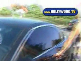 Tara Reid On Sunset Plaza Friday Afternoon