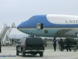 Bush llega a Lma-Perú en el Air Force One