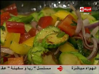 الشيف يسري خميس سلطة السوسيس بالكوسة