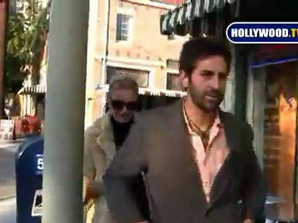 Katherine Heigl and Hubby At Little Dom's in Los Angeles.