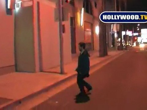 Jack Osbourne Leaves Hyde Night Club.02 01 09