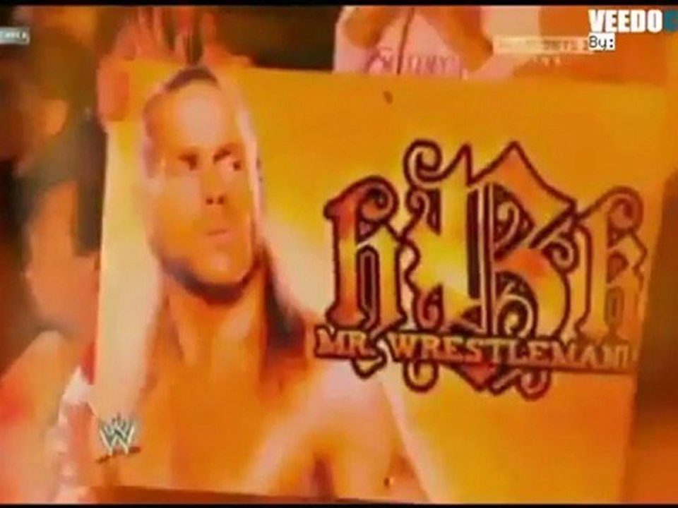 The HBK Shawn Michaels inducted into the Hall of Fame 2011 Class